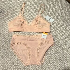 - matching bra and panty set, jenni